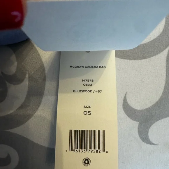 Tory Burch Navy Crossbody Bag with Gold Chain - Picture 6 of 6